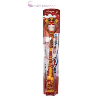   Aquafresh Gyermek fogkefe Tilly the Tiger, 3-5 éves korig , narancs