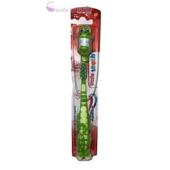   Aquafresh Gyermek fogkefe Tilly the Tiger, 3-5 éves korig , zöld