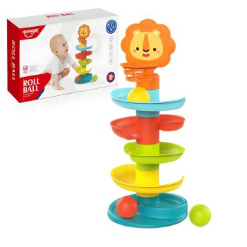 Happy World Vidám oroszlános golyópálya 42cm