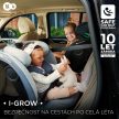 KINDERKRAFT Autósülés I-Grow i-Size 40-150cm Black