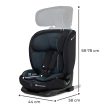 KINDERKRAFT Autósülés Oneto3 i-Size 76-150cm + Isofix Grafit fekete