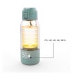 KINDERKRAFT Utazó tejmelegítő és termosz 2 az 1-ben Gaja Green