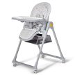 KINDERKRAFT SELECT Etetőszék Lastree Grey, Premium