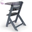KINDERKRAFT Etetőszék Enock Grey