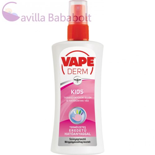 Szúnyog és kullancsriasztó pumpás spray Derm Kids, 0,1 l