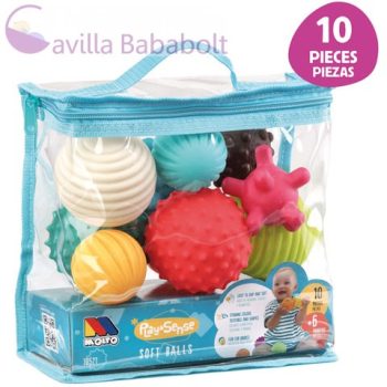 Molto Puha labdák 10 db-os szett