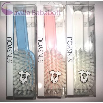 Sensyou Baba kefe és fésű, fehér