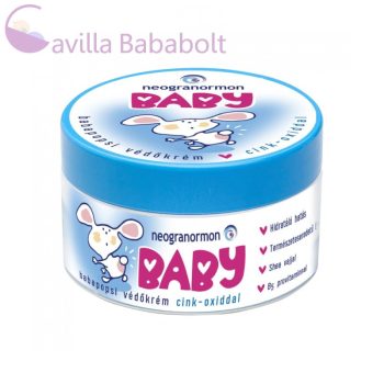   Neogranormon Megújult Baba Popsi Védőkrém Cinkoxiddal, shea vajjal és B5 provitaminnal 100 ml