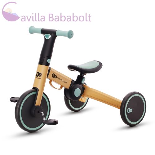 KINDERKRAFT Tricikli 4Trike, Napraforgókék