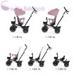 KINDERKRAFT SELECT Tricikli Spinstep Pink
