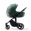 KINDERKRAFT SELECT Kombinált babakocsi 3in1 Prime 2 Dark Green, Premium