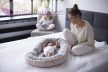 MOTHERHOOD 2in1 Cozy Nest + Junior Sleepy-C Grey Classics babafészek