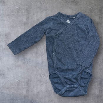 H&M hosszú ujjú body , Méret 62-es ( 2- 4 hó)