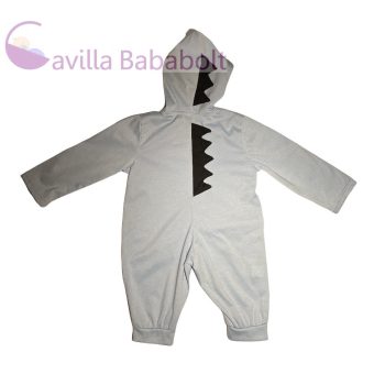 Dino jelmez, kezes-lábas, Méret: 68-as (3-6 hó)