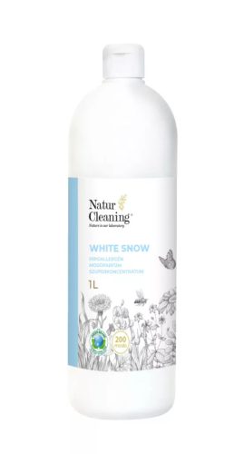 NaturCleaning Mosóparfüm szuperkoncentrátum 1 liter - White Snow -Hófehér