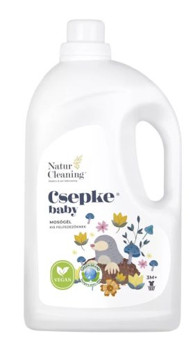 Csepke Baby mosógél Kis Felfedezőknek 3m+ - 4 liter