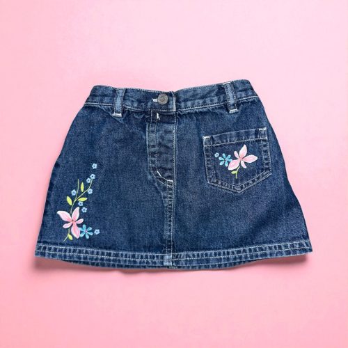 Next pamut farmer virágos szoknya, Méret 12-18 hó (80-86-os)