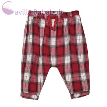   Next gumírozott derekú pamut kétrétegű nadrág , Méret: 68-as (3-6 hó)