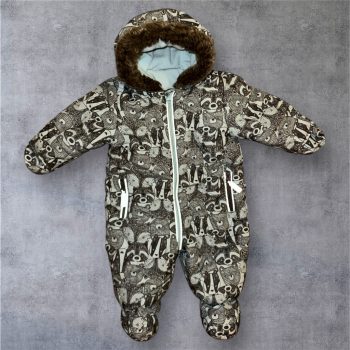 Nutmeg baba overál kesztyűvel Méret 62-68-as (2-6 hó)