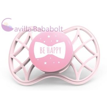   Nuvita Air.55 Cool! éjszakai cumi védőkupakkal 0hó+ Be happy (7065)