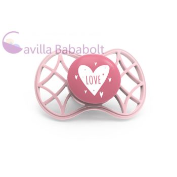   Nuvita Air.55 Cool fogszabályozós cumi védőkupakkal 0 hó+ Prime Rose (7064) 