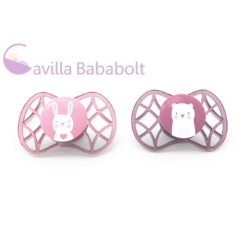   Nuvita Air.55 Explorer cumi védőkupakkal 0 hó+ (2db) lányos (7067) 