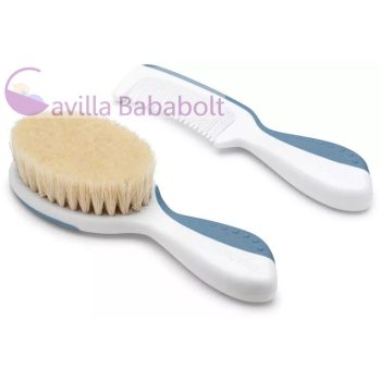 Nuvita fésű és hajkefe - Kék - 1137