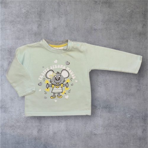 Ergee pamut pulóver, Méret - 86-os (12-18 hó)