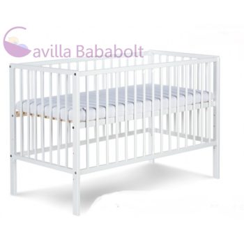 Klups radek x babaágy 120x60cm, fehér