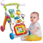   Baby készségfejlesztő és járássegítő játékszett fény és hang effektekkel