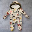 Autós baba overál kesztyűvel Méret 68-as (3-6 hó)