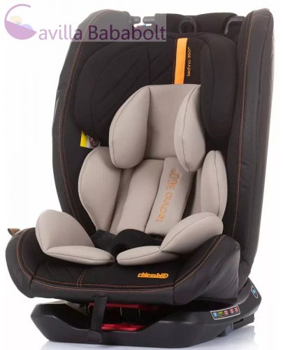 Chipolino Techno 360° isofix autósülés 0-36kg - Sand