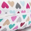 Formázható univerzális szoptatós párna pamut huzattal - ColorfulHeart