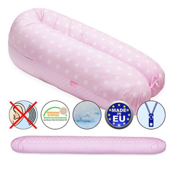   Formázható univerzális szoptatós párna pamut huzattal - RosaStars