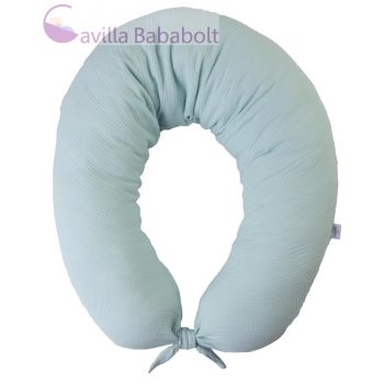   BABYMATEX szoptatós párna muszlin Moon Light Türkiz 260 cm