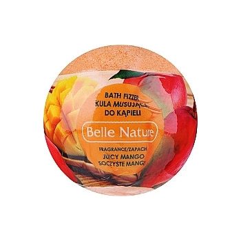 Belle Nature pezsgő fürdőbomba, 50 g, mango
