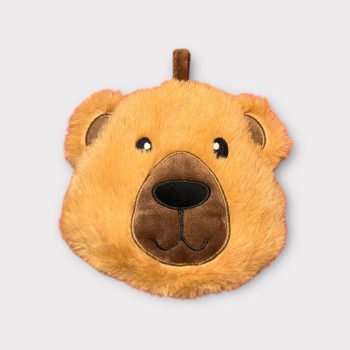 Levendulás mikrózható párna, plüss figura - maci