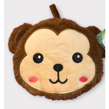 Levendulás mikrózható párna, plüss figura - maci