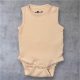 Natur pamut ujjatlan body, kombidressz, Méret: 62-es (0-3 hó)