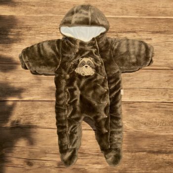 Mosómedvés bélelt bundazsák , Méret 68-as (3-6 hó)