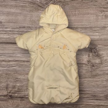   Kiabi Bébé bébi bundazsák hordozóba, babakocsiba, Méret 56-62-es (0-3 hó)