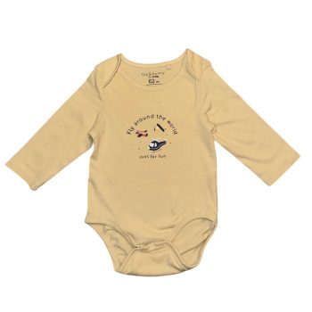   Sinsay helikopteres pamut hosszú ujjú body, kombidressz, Méret 62-es