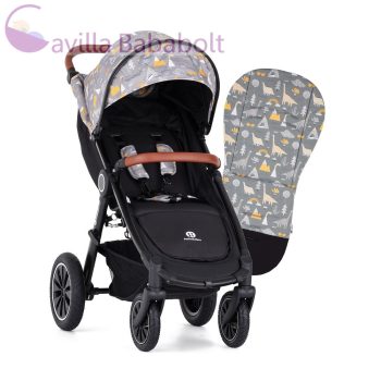   PETITE&MARS Sport babakocsi Street+ Air Oak Limited 100 Prehistoric Complete + lábzsák