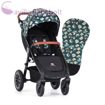   PETITE&MARS Sport babakocsi Street+ Air Oak Limited 100 Flowers Complete + lábzsák2