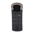 PETITE&MARS Téli szett Arctic 4in1 bundazsák + kézmelegítő kesztyű babakocsira Furry Forever Black