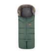 PETITE&MARS Téli szett Arctic 4in1 bundazsák + kézmelegítő kesztyű babakocsira Furry Veritable Khaki