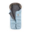 PETITE&MARS Téli szett Arctic 4in1 bundazsák + kézmelegítő kesztyű babakocsira Furry Sky Whisper