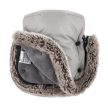 PETITE&MARS Téli szett Comfy 4in1 bundazsák + kézmelegítő kesztyű babakocsira Furry Champagne Shower