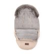 PETITE&MARS Téli szett Comfy 4in1 bundazsák + kézmelegítő kesztyű babakocsira Furry Rose Petal