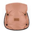 PETITE&MARS Téli szett Comfy 4in1 bundazsák + kézmelegítő kesztyű babakocsira Furry Pastel Peach